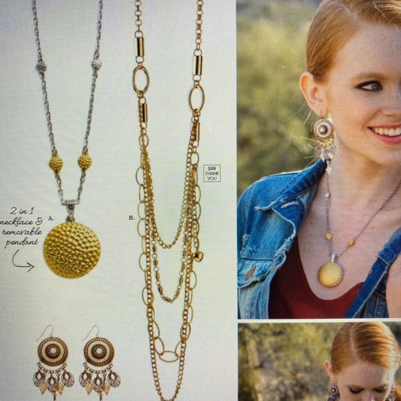 Park Lane AMPED UP necklace in gold. - Picture 6 of 6